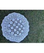 Vintage Hand Crocheted Doily Rural Victorian Estate Floral 30” D - €34,22 EUR