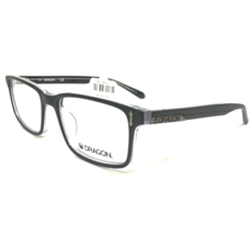 Dragon Eyeglasses Frames DR181 022 Kevin Matte Gray Clear Purple 54-18-140 - £65.92 GBP
