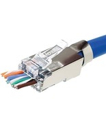 IDEAL 85-368 Shielded Feed-Thru CAT-6A/6/5-E Modular Plugs for Larger Di... - $111.96 CAD
