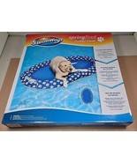 SwimWays Paddle Paws Spring Float Dog Raft, Large (65 lbs. and Up), Blue - $85.33 CAD