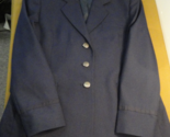 3 BUTTON COAT JACKET UNIFORM AIRMAN USAF U.S. AIR FORCE DRESS BLUE WOMEN... - $87.11