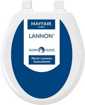 Mayfair 43SLOW 000 Slow Closing Toilet Seat, Round, White - $34.65