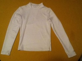 Boy-Champion-Size small-white long sleeve compression/sport/athletic shirt - $15.00