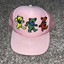Pink Nissan Dancing Bears Snapback Cap Hat  Trucker - $14.85