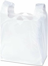 T-Shirt Plastic Grocery Store Shopping Carry Out Bag 2000ct 10x5x18 - £77.62 GBP