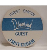 NEIL DIAMOND - VINTAGE ORIGINAL CONCERT TOUR CLOTH BACKSTAGE PASS   *LAS... - $194.89 MXN