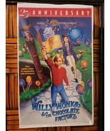 Willy Wonka and the Chocolate Factory VHS 1999 Remastered 25th Ann. Movie - £2.33 GBP
