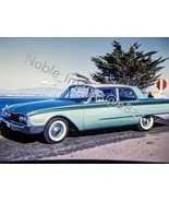 1960 Ford Galaxie at Old Point Loma California Kodachrome 35mm Slide - £5.47 GBP