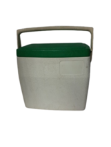 Vintage Coleman Cooler 16 qt GREEN &amp; WHITE MODEL 5274 MADE IN USA, - £15.21 GBP