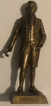 Vintage Marx Toys Presidents James Monroe Gold Colored - $7.91
