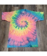 Vintage 90s Spiral Tiedye T Shirt Mens Medium Multicolor Single Stitch H... - €12,68 EUR