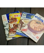 Lot Of 1950s 4 Pillsbury Grand National Cookbooks 1st Edition 3rd, 4th, ... - £18.84 GBP