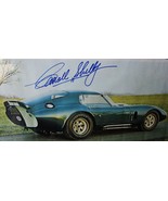 Autographed Carroll Shelby The Now and Forever Sportscar Poster Framed - £792.89 GBP