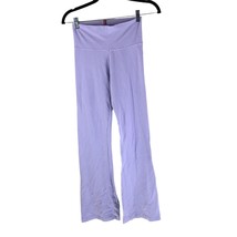 Hard Tail Forever Womens Flare Yoga Pants Foldover Vintage Y2K Purple S - $38.57