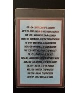 EMERY / THE CLASSIC CRIME - ORIGINAL USA 2014 TOUR LAMINATE BACKSTAGE PASS - $129.47 CAD