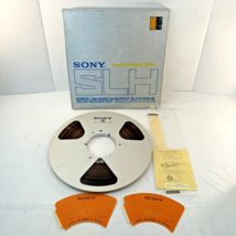 SONY Reel to Reel SLH-BL Master Recording Tape Black Coated Audio R-11A in Box - $48.37