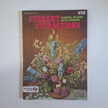 Current Attractions Flower Pillow Gifts Fashions Star Book 214 Crafts Kn... - $8.60