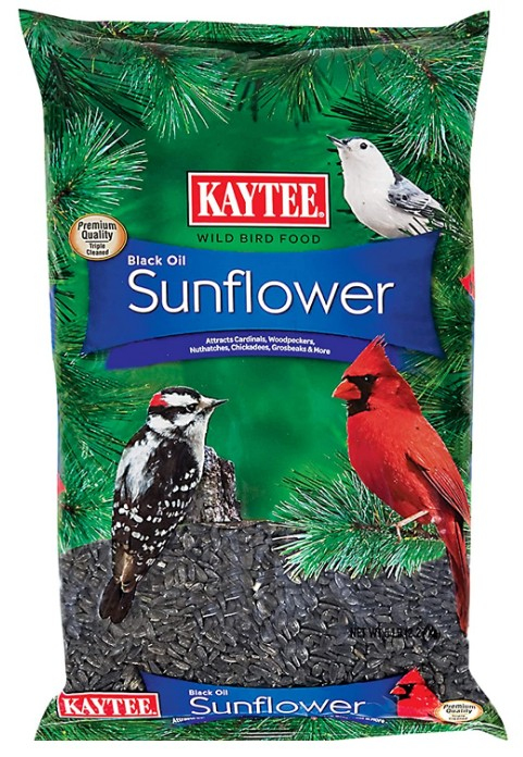 Kaytee Striped Sunflower Wild Bird Food Triple Cleaned 5 lb Kaytee Striped Sunfl - £28.61 GBP