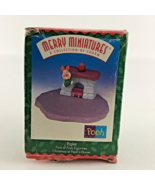 Hallmark Christmas At Pooh&#39;s House Merry Miniatures Piglet #1 Figurine 1... - $17.63