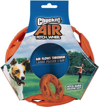 Chuckit Breathe Right Air Fetch Wheel Dog Toy - £14.13 GBP