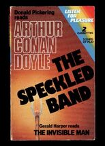 2 cassettes AUDIO BOOK The Speckled Band Sherlock - The Invisible Man H.... - $4.46