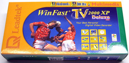 WinFast TV2000 XP Deluxe Edition - PCI 2.1 TV/FM/Digital Video Recorder - £27.44 GBP