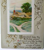 Birthday Postcard Country Landscape 101 John Winsch Back Embossed S.K. Cowan - £6.79 GBP