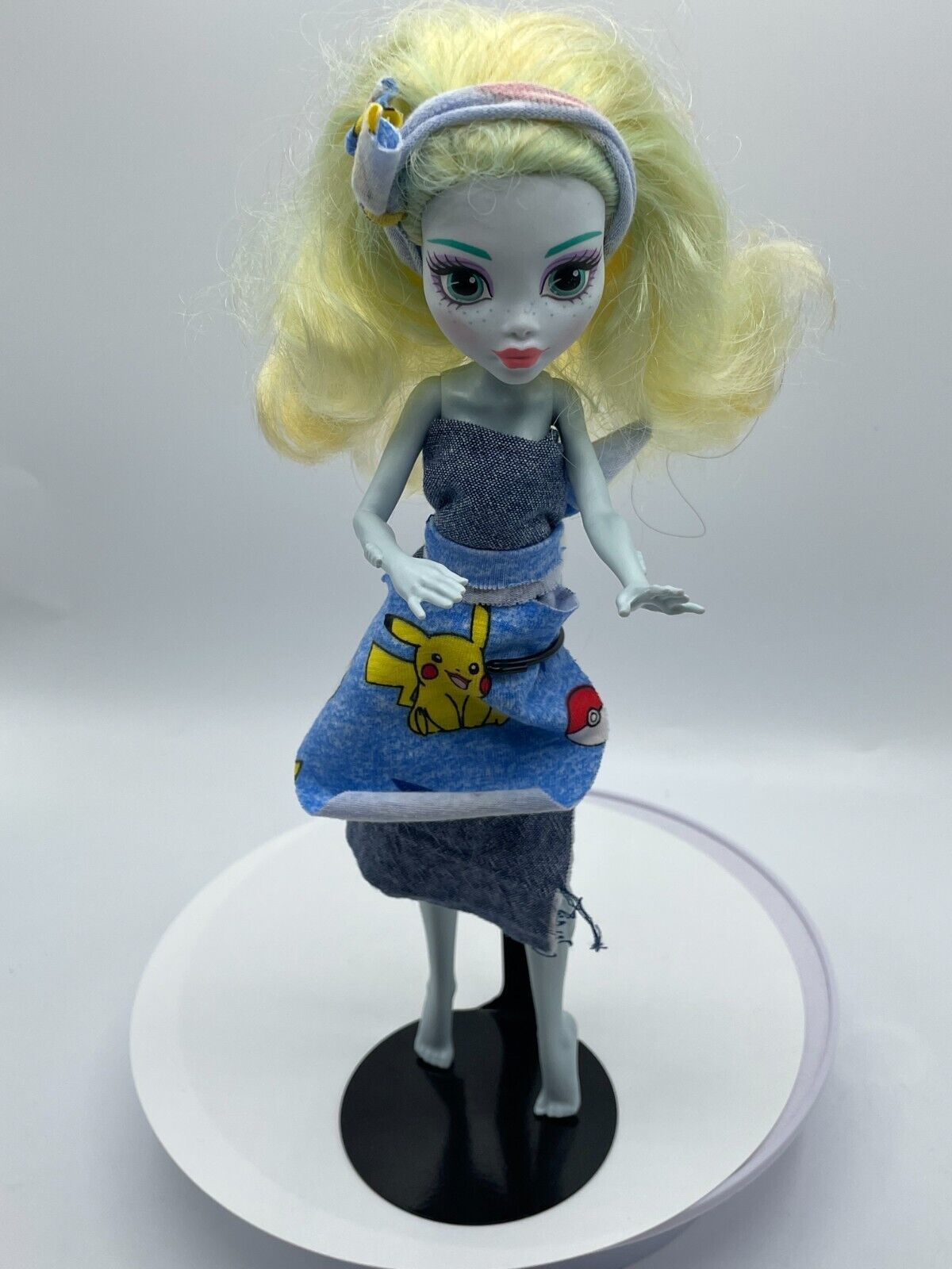 Primary image for Monster High Emoji Lagoona Blue Doll 2008 Mattel Custom Outfit Non Articulated