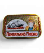 Fisherman&#39;s Friend Tin Box EMPTY Cough Drops Ship Captain VTG  - $307.72 MXN
