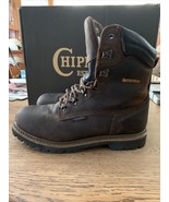 Chippewa Mens Birkhead 8” Waterproof 400G Insulated Lace-up Work Boot 10... - $251.29 CAD
