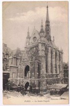 France Postcard Paris La Sainte Chapelle Cathedral - £1.69 GBP