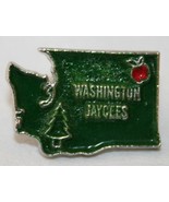 Vintage 1970s WASHINGTON JAYCEES Hat/Jacket/Vest PIN WA Apple - $9.85