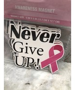 ShipN24Hours.  Breast Cancer Awarness Pink Magnet. New - £12.60 GBP