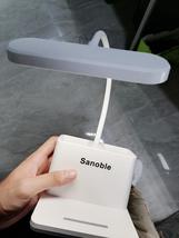 Sanoble LED charging desk lamp eye protection dormitory small desk lamp image 5