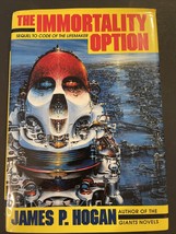 The Immortality Option by James P. Hogan (First Edition) Hardcover /Dust Jacket - £22.04 GBP