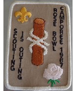 Vintage Boy Scout 1987 Camporee Sew-On/Iron-On Patch – Gently Used – VGC... - $5.93