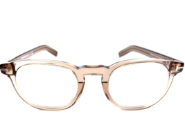 New Tom Ford TF 5B6294 50mm 50-23-145 Beige Round Women’s Eyeglasses Fra... - $189.99