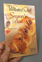 Pampered Chef Season&#39;s Best Recipe Collection Fall-Winter 2002 Cookbooks Booklet - £7.86 GBP