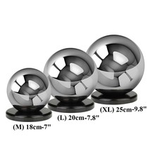 Sphere Urn Premium Stainless Steel Cremation Urn for Ashes Unique Urn Funeral Cr - $176.00