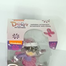 Dora The Explorer Ice Skating Xmas Ornament Pink Purple NEW - £14.23 GBP