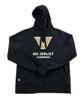 Vanderbilt Commodores Hoodie Mens Medium Black Long Sleeve Fall Rush Pocket - £21.98 GBP