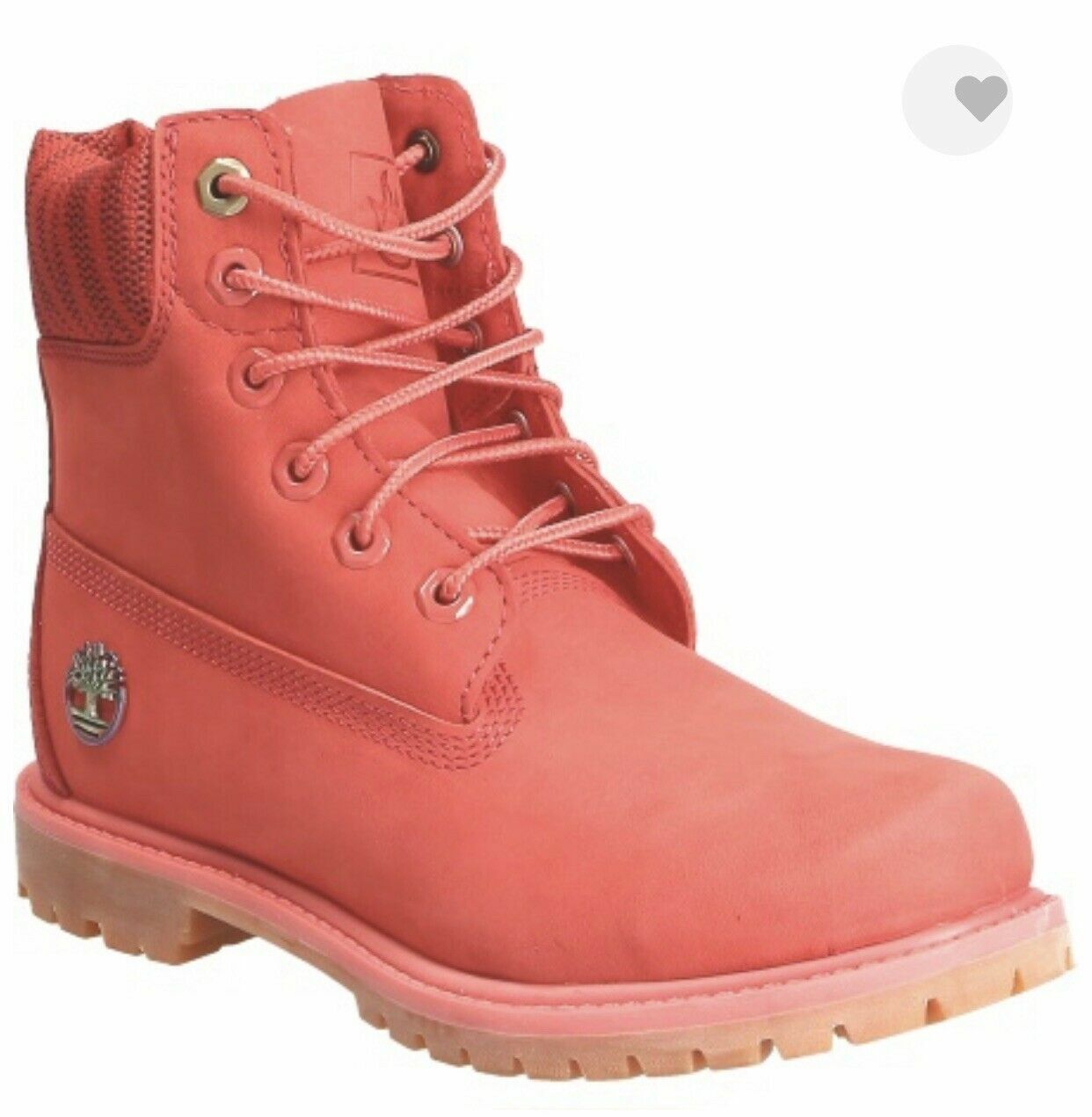 Primary image for Timberland Women 6"Inch LIMITED EDITION Dark Pink Waterproof Double Boot A1WFJ