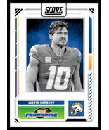 Justin Herbert* - 2025 Panini Score NFL Football Card 18 Near Mint - SD ... - $4.12 CAD