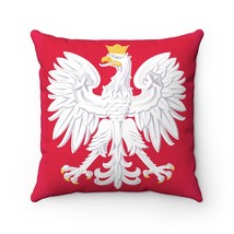 Orzeł Herb Polski Spun Polyester Square Pillow - £17.46 GBP+