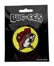 Buc-ee&#39;s Beaver Round Logo Embroidered Iron-on Patch - Bucees NEW - £5.27 GBP