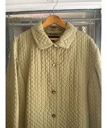 JONES NEW YORK WOMENS GREEN QUILTED BUTTONS JACKET,COAT Sz 2X - $24.70