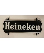 Vintage Heineken Beer Sign Plastic Advertising 7.25 inch Man Cave Bar - $7.35