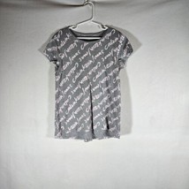 Calvin Klein Jeans Girls Gray Short Sleeve Tee Shirt Size 8-10 - £5.51 GBP