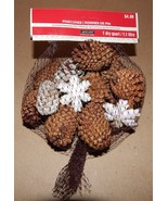Pinecones Scented Small 2&quot; Mix 1 Dry Qt Ashland Stars &amp; Cinnamon Sticks ... - $6.16 CAD