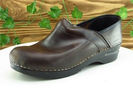 Dansko Size 39 M Brown Clog Shoes Leather Women - £30.69 GBP